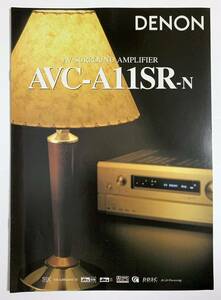 カタログ DENON AVC-A11SR-N アンプ　2001年 オーディオ ステレオ