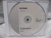 ★ KEYENCEIX-Navigator IX-H1 Ver R1.02 IXシリーズ用PCソフト カメラ内蔵レーザ変位センサ_画像1