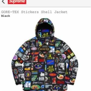 新品 supreme21ss Goretex stickers shell jacket正規品 