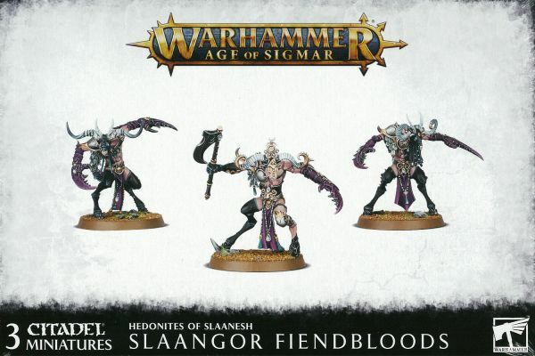 【ヘドナイト・オヴ・スラーネッシュ】 スラーンゴール・フィーンドブラッド Slaangor Fiendbloods[83-89][WARHAMMER A.O.S]ウォーハンマー