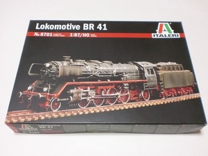 ita rely 1/87 HO size BR 41 steam locomotiv Lokomotive BR 41 ITALERI 8701