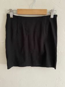 [ free shipping ] unused tag attaching SUGAR GLASS skirt black size S