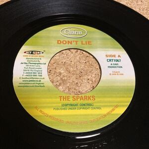 THE SPARKS / DON’T LIE / カバー REGGAE / 7 レコード