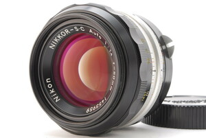☆良品☆Nikon Nikkor-S.C Auto 50mm f1.4 Lens 単焦点レンズ ニコン レンズ遊び #0122146