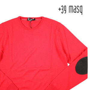 +39 MASQ (MASK) Круглый шейный свитер MA0308 RED S 13652 -й [W13652]