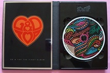 GD & TOP The First Album CD ニューカバーバージョン 韓国盤 BIGBANG ジータプ ジヨン トップ_画像2