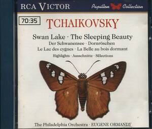 CD TCHAIKOVSKY SWAN LAKE THE SLEEPING BEAUTY