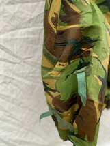 SUIT PROTECTIVE NBC No.1, MK 111B TROUSERS 8415-99-103-7143 SMALL REMPLOY LTD 1985 CT2B/1653 CAMO BRITISH ARMY 英国軍 吊りカーゴ_画像6