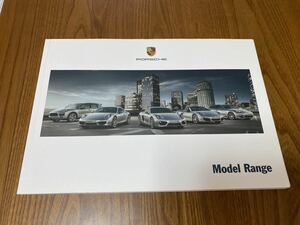 ポルシェModel Range(モデルレンジ)カタログ(2012.12)911/ボクスター/ケイマン/パナメーラ/カイエン