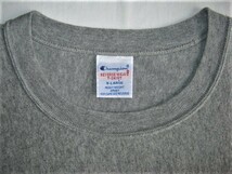 ★古着 champion REVERSE WEAVE チャンピオン リバースウィーブ ポケット付きTシャツ XL 迷彩柄 カモフラ柄 9.4oz ガーメントウォッシュ★_画像4