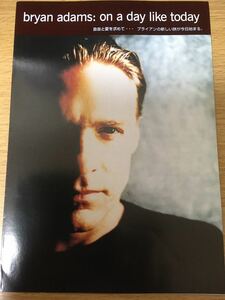 bryan adams on a day like today 冊子