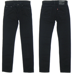 Levi's 510 W29 стрейч обтягивающий джинсы чёрный | черный 05510-0392
