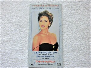 国内盤 8cm CDシングル / Vanessa Williams / Save The Best For Last, 全米シングルチャート第1位(5週) 全米R&Bチャート第1位 / 1992