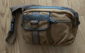 ウエストバッグライダース ウエストポーチ カーキ茶色 メンズバッグ ショルダーバッグ
