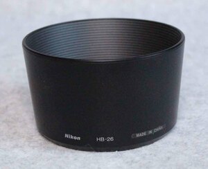 [im67]nikon HB-26 ニコン　レンズフード AF Zoom-Nikkor 70-300mm f4-5.6G用