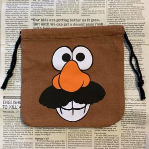  Mini pouch |TOY STORY potato head Toy Story case american miscellaneous goods multi pouch storage character glass sack purse 