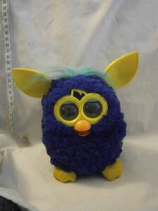 Furby( Furby ) yellow ear blue color 2012 year English version * operation verification settled 