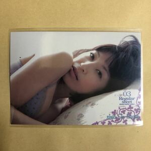 小野真弓 2009 Produceトレカ アイドル グラビア カード 下着 19 タレント トレーディングカード