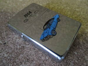 ZIPPO 『PONTIAC GTO 1964 ポンティアック 』1990年1月製造 GM トランザム7000 かわいい魔女ジニー オイルライター ジッポー 廃版激レア