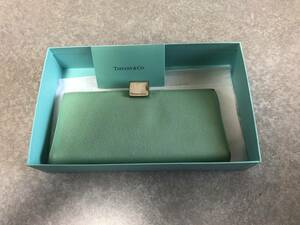 ティファニー　レザー　長財布　　　TIFFANY＆Co.