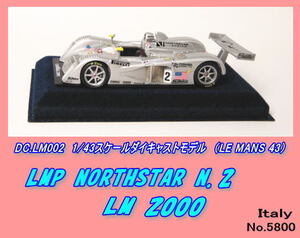 DIC-LM002 1/43 LMP NORTHSTAR N.2 （イタリア）