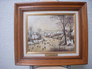 Art hand Auction Chisakura reproduction, French painting, Bruegel (Netherlands/Germany area) Top 10 most popular paintings. Rare!, painting, oil painting, Nature, Landscape painting