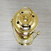 替芯付【送料無料】新品 Skaters Style Oil Lantern - Solid Brass 【日本未発売】 ◇スケーターズ 真鍮 ハリケーンランタン ブラス 未使用_画像9