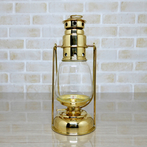 替芯付【送料無料】新品 Skaters Style Oil Lantern - Solid Brass 【日本未発売】 ◇スケーターズ 真鍮 ハリケーンランタン ブラス 未使用_画像6