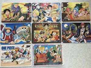 即決 新品未使用 ワンピース マウスパッド PART1 8種セット ONE PIECE ルフィ サンジ ゾロ ナミ ロビン ウソップ チョッパー ビビ