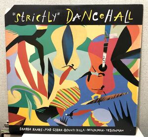 レア 1993 Various Artist / Strictly Dance Hall バリアス コンピ Original US LP Epic E 57512 Sony Shabba Cobra Ninja Yellowman 絶版