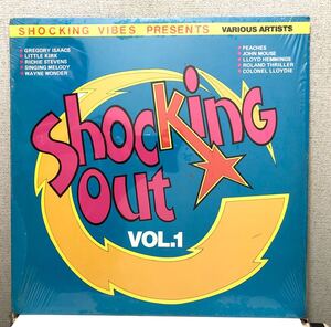 レア 1990 Shocking Out Vol 1 / Various Artist ショッキング バイブス コンピ Original US LP Shocking Vibes VPRL 2014 VP Jetstar