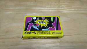 *FC[ pin ball (PINBALL)] box * manual attaching /Nintendo/ Famicom / arcade machine /FAMILY COMPUTER/ retro game *