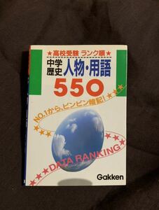 学研　高校受験　中学歴史　人物・用語　550