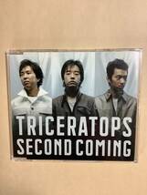 送料無料 トライセラトップス「SECOND COMING」2曲入り ステッカー付_画像1