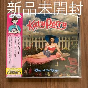 Katy Perry ケイティ・ペリー One of the boys ワン・オブ・ザ・ボーイズ 新品未開封