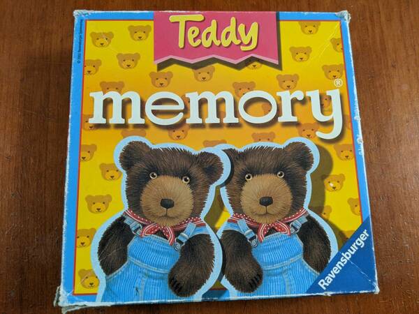 ☆テディメモリー　Teddy memory　おもちゃ　知育玩具　ゲーム　くま　Ravensburger　