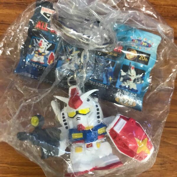 RX-78ガンダムキーホルダー（未使用）【ガンダム開発史】