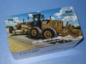 匿名送料無料★キャタピラーCAT ミニチュア 14M MOTOR GRADER モーターグレーダー ★ダイキャストマスターズ 1/50 DIECAST MASTERS 即決！