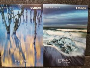 [ catalog ]2 pcs. ^Canon EXPAND eos R SYSTEM. block peace .×EOS R rice beautiful ..×EOS R