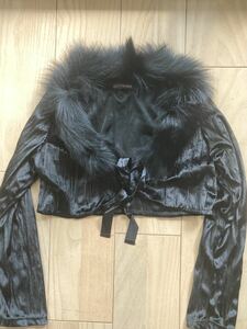  bolero bolero fur attaching free size black color 