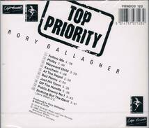 アイルランドの孤高のギタリスト★ロリー・ギャラガーRory Gallagher/Top Priority_画像2