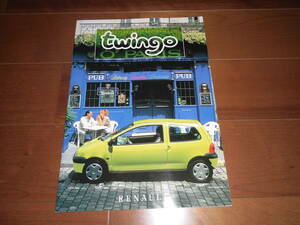  Renault Twingo [ first generation latter term catalog only 2000 year 14 page ] pack / Easy 