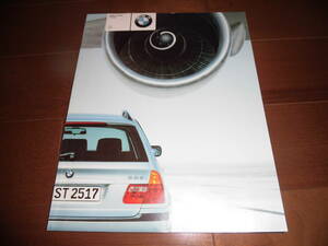 BMW3シリーズ・ツーリング　【E46前期　カタログのみ　1999年11月　92ページ】　318i/328i