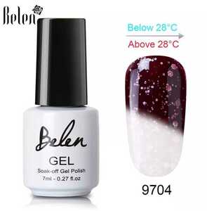  limited amount goods * snow chameleon gel nails 9704