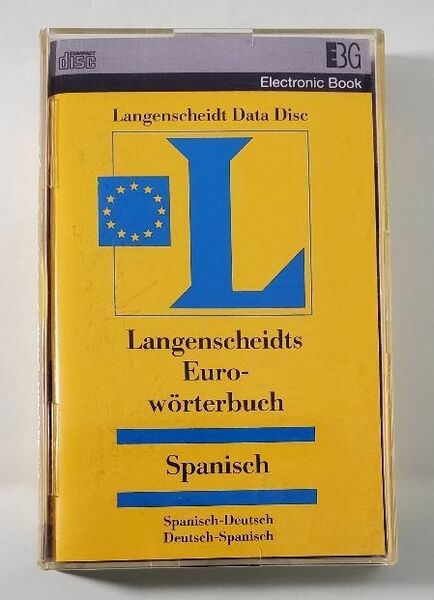 Langenscheidts　ドイツ語・スペイン語辞典　独西・西独　電子ブック版　EBG