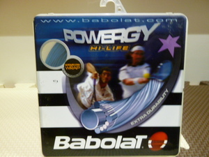 希少　バボラ　パワジー　ハイライフ　ブルー　BABOLAT　POWERGY　新品