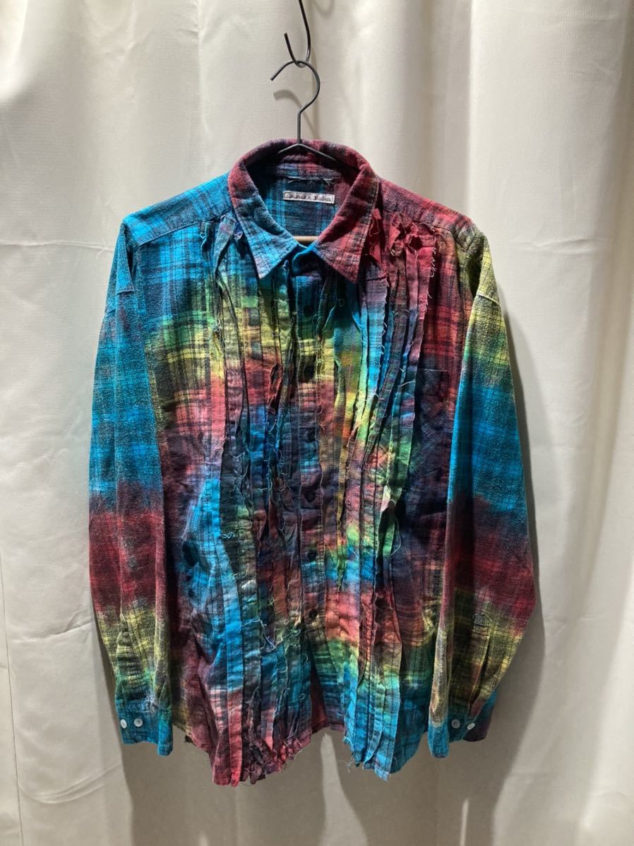 WILDSIDE×REBUILD by NEEDLES シャツ コラボアイテム 高品質注文