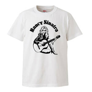 【Lサイズ バンドTシャツ】ナンシー シナトラ Nancy sinatra フランク シナトラ オールディーズ 50s 60s レコード CD 7inch ST-592