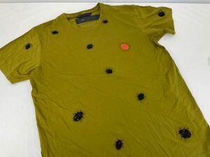 Marc by Marc Jacobs/ Mark Jacobs хлопок 100% футболка TAINTED GREEN/XS M4001587/ справка розничная цена \13,200