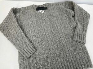 Marc by Marc Jacobs/ Mark Jacobs wool 80% cashmere 20% sweater gray /M M4001150/ reference retail price \66,000